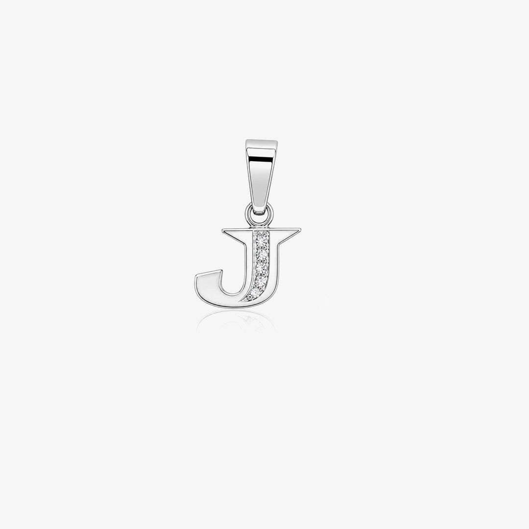 Colgante inicial diamantes